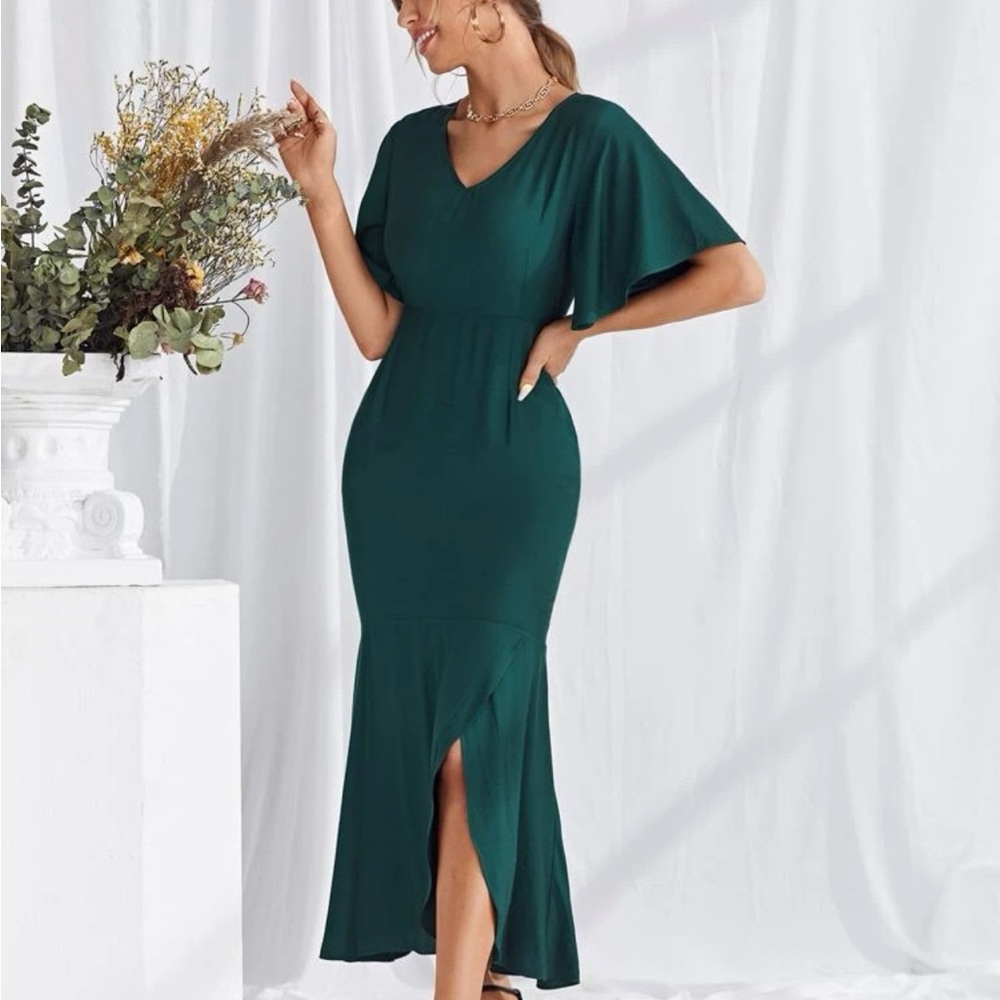 Maxi mermaid dress